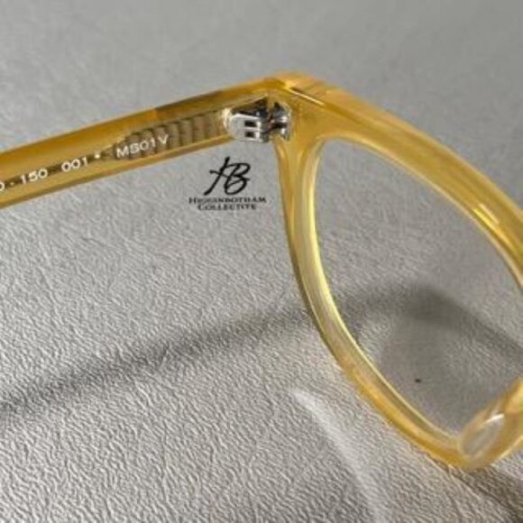 SPEKTRE MEMENTO AUDERE SEMPER ACETATE EYEGLASS FRAMES YELLOW 51-20-150 NEW* - Picture 16 of 16